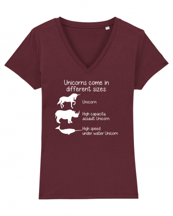 Unicorn types Burgundy