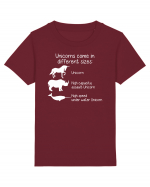 Unicorn types Tricou mânecă scurtă  Copii Mini Creator
