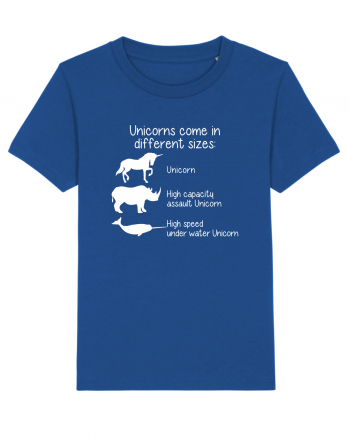 Unicorn types Majorelle Blue