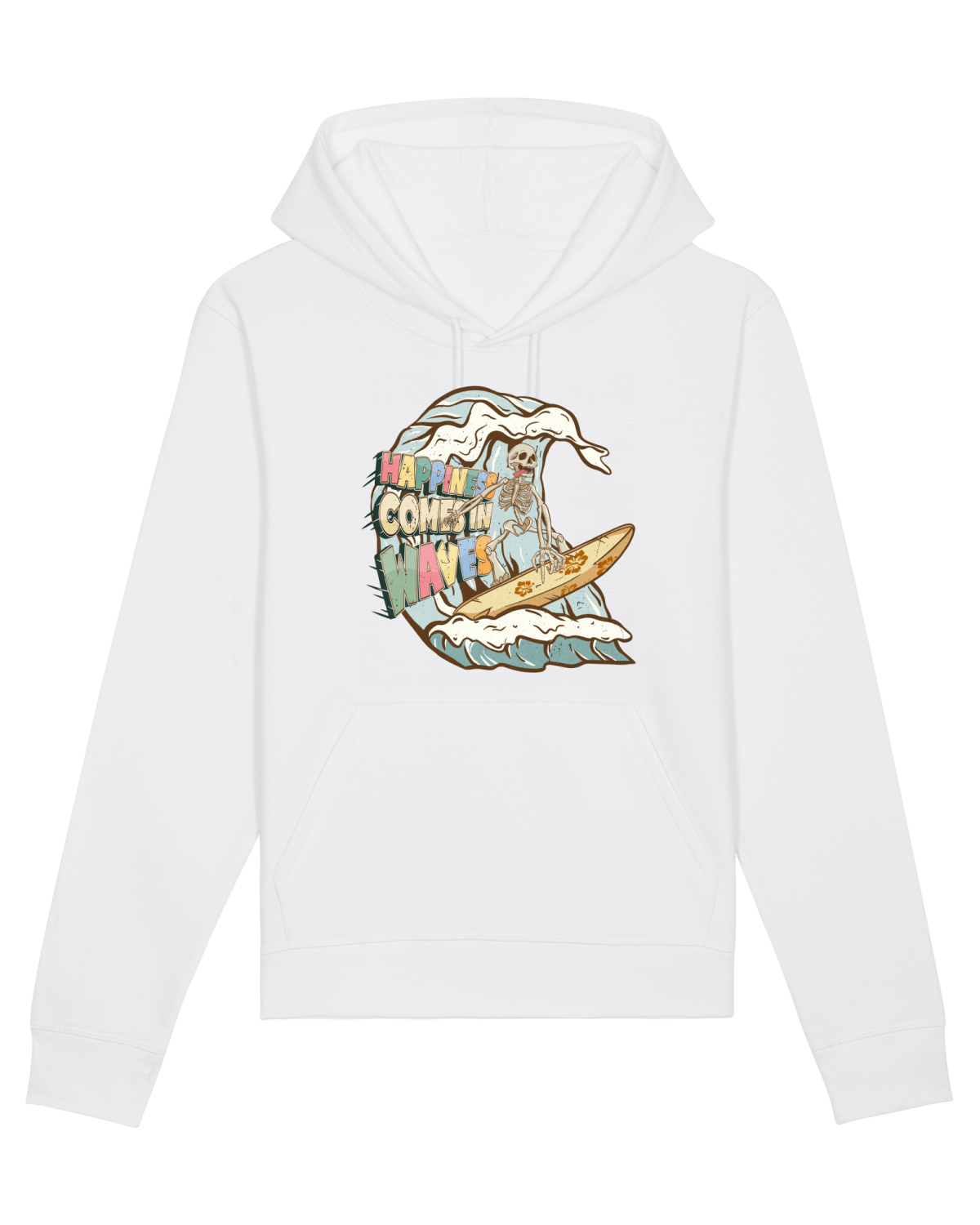 Hanorac Unisex Drummer White