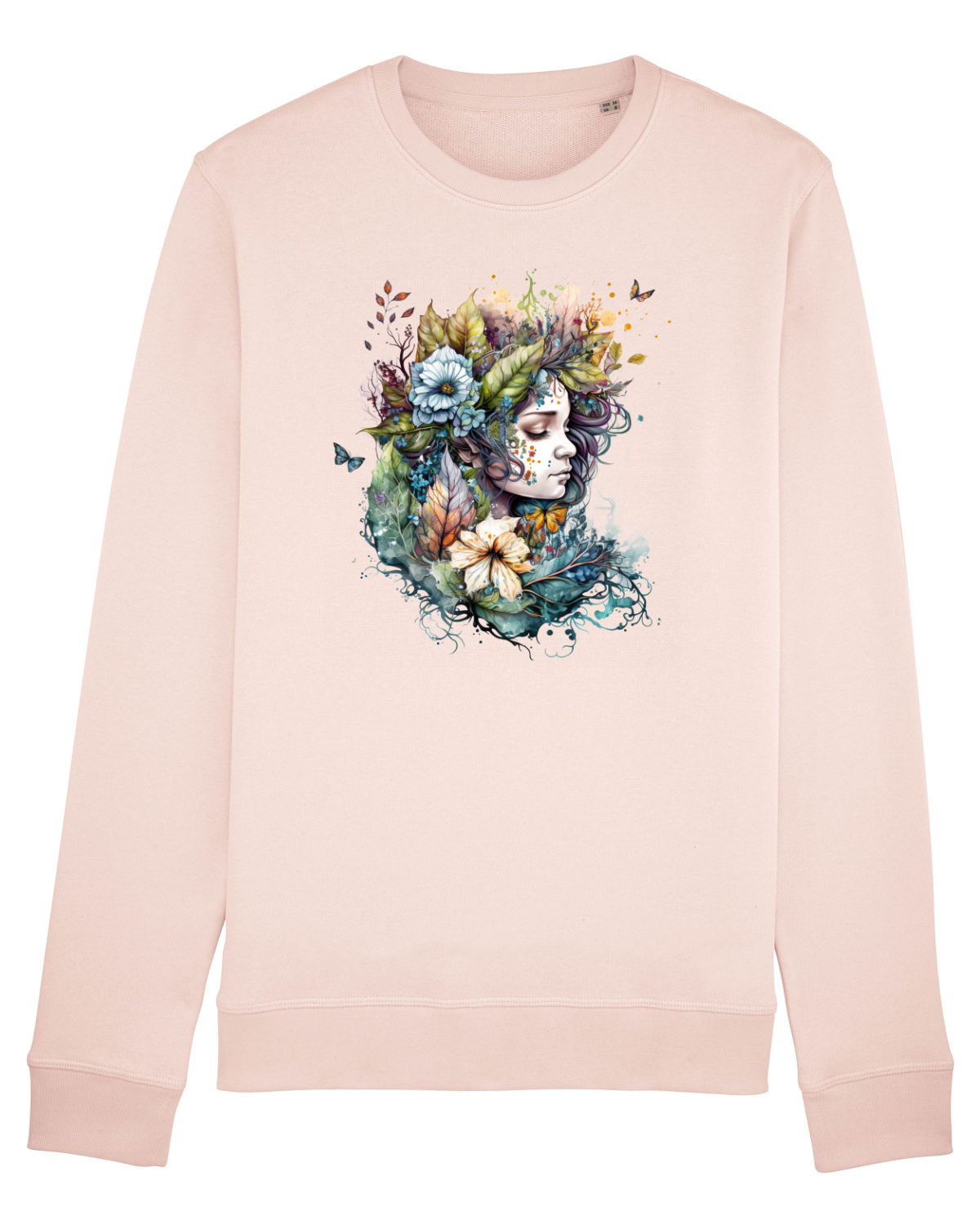 Bluză mânecă lungă Unisex Rise Candy Pink