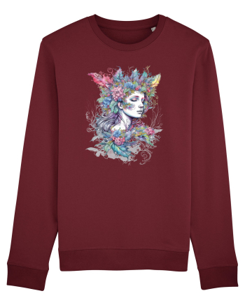 Fairy Girl Winter Burgundy