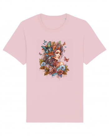Fairy Girl Fall Cotton Pink
