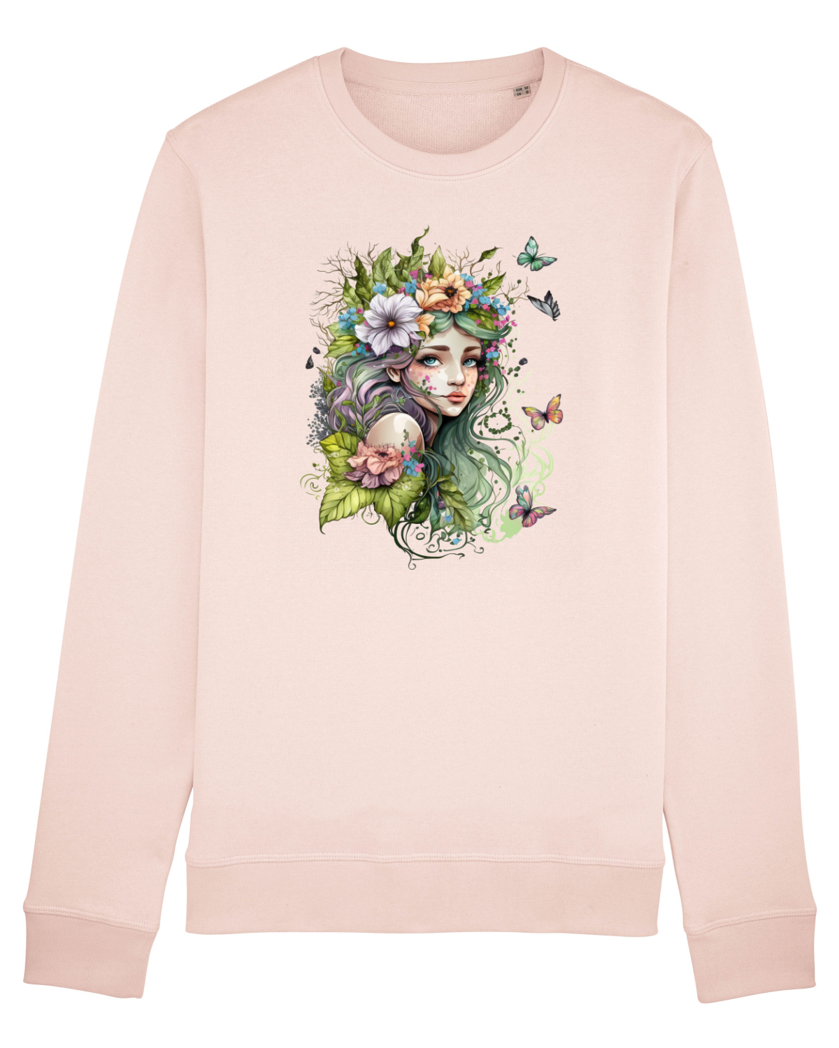 Bluză mânecă lungă Unisex Rise Candy Pink