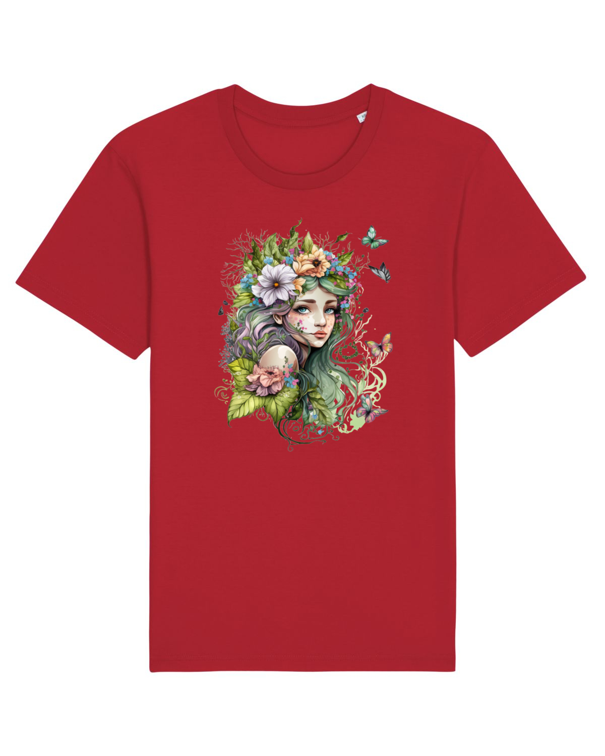 Tricou mânecă scurtă Unisex Rocker Red