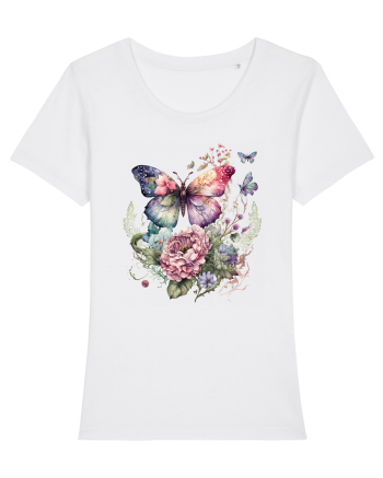 Fairy Butterfly White