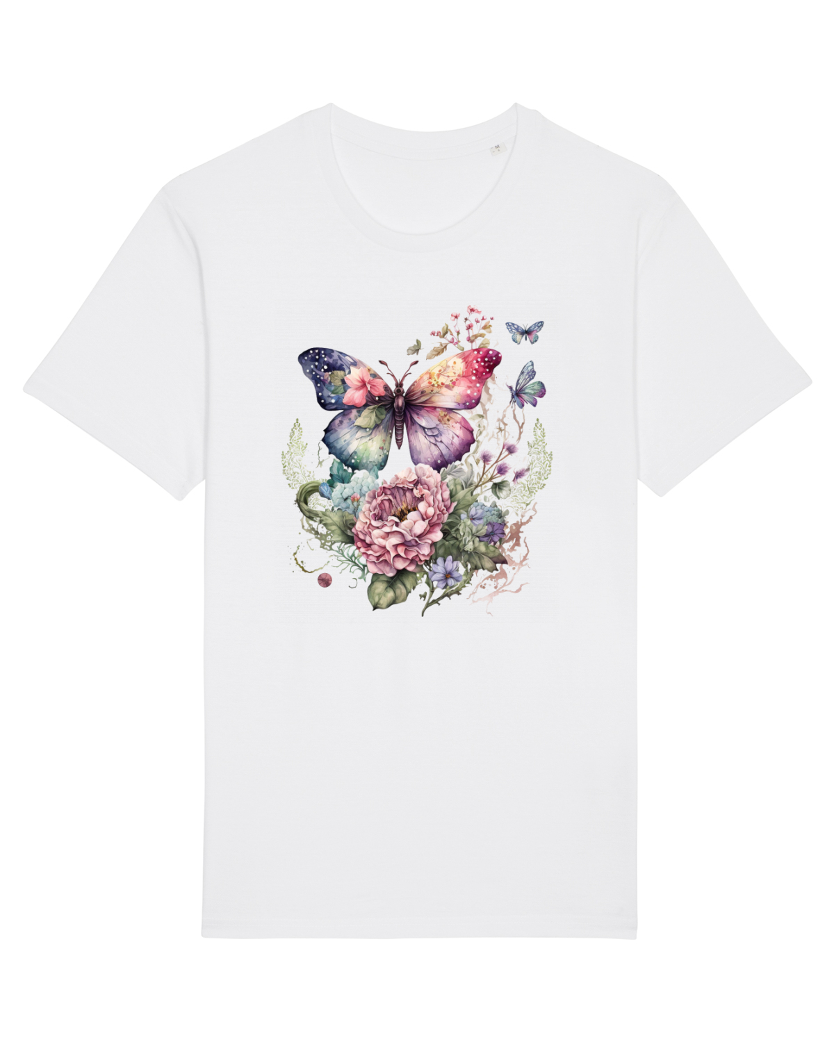 Tricou mânecă scurtă Unisex Rocker White