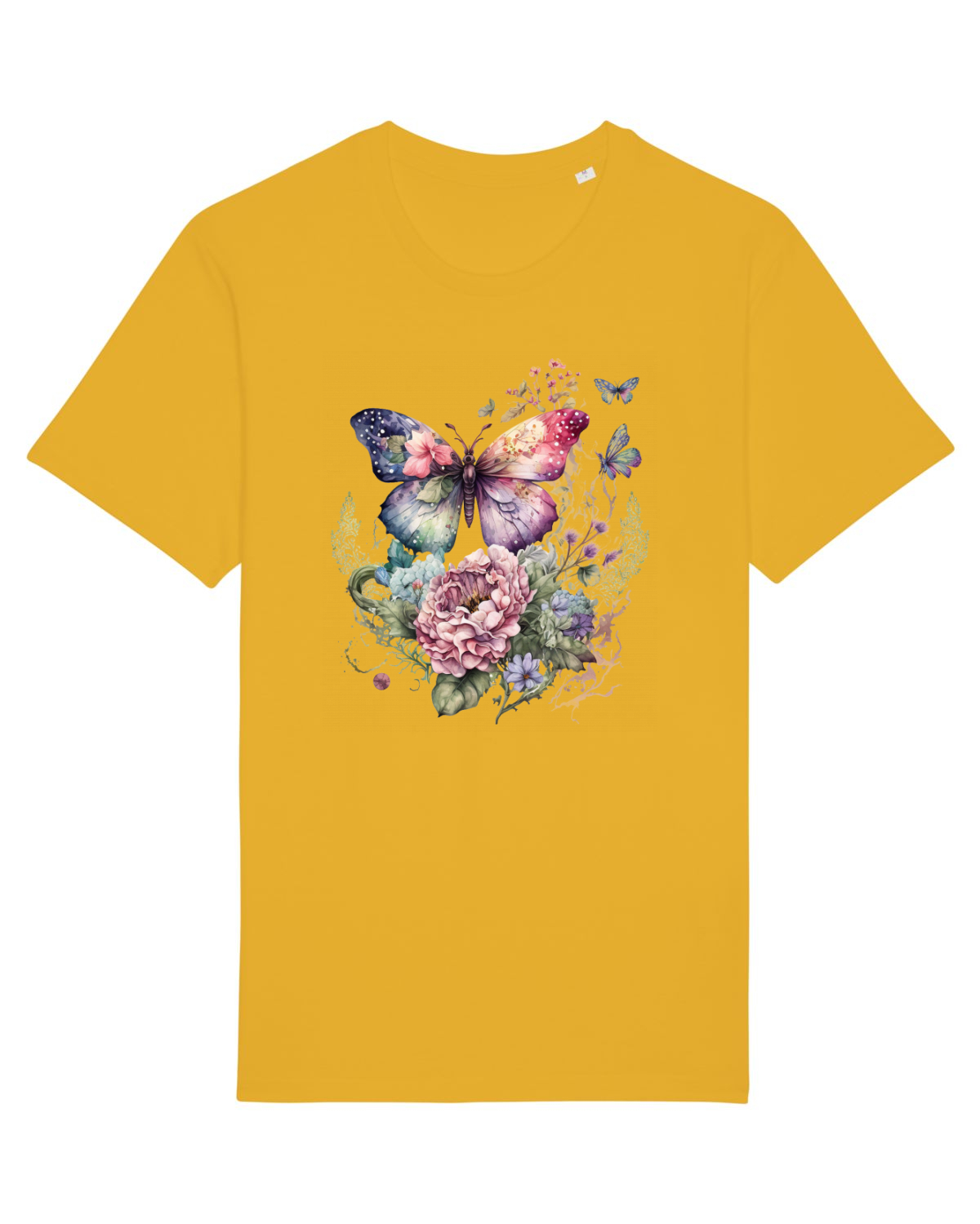 Tricou mânecă scurtă Unisex Rocker Spectra Yellow