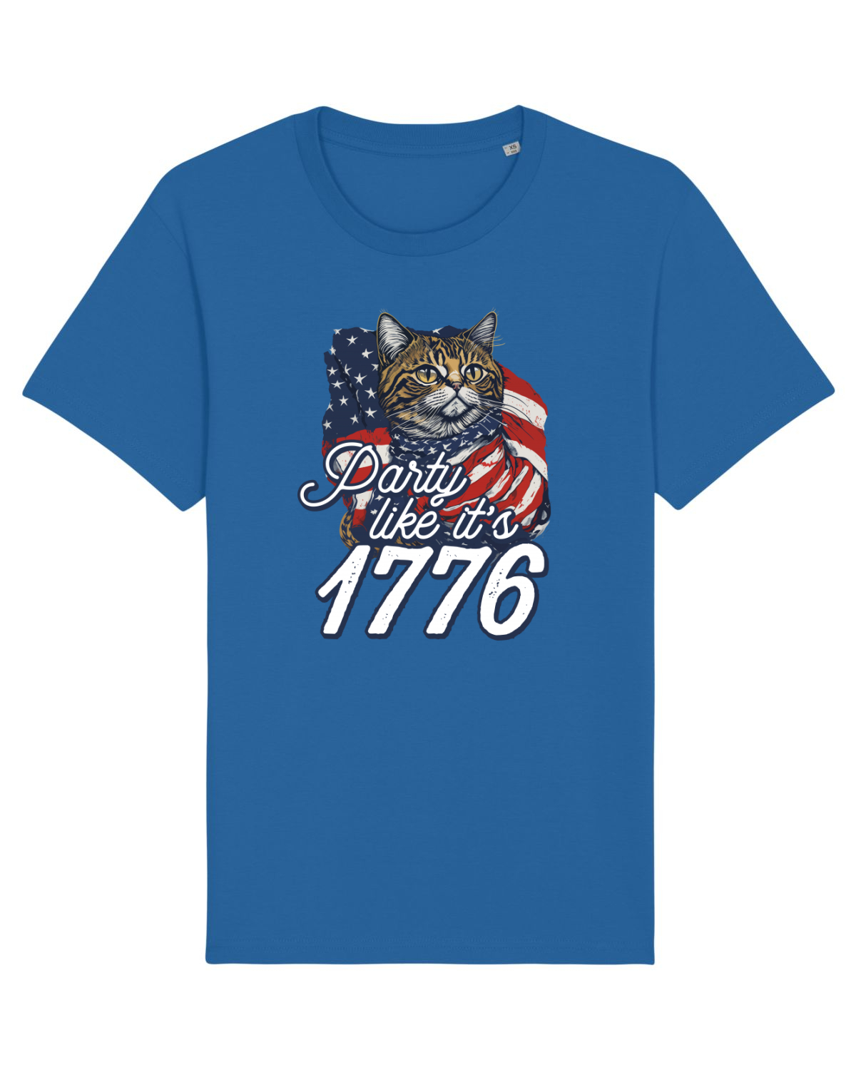 Tricou mânecă scurtă Unisex Rocker Royal Blue