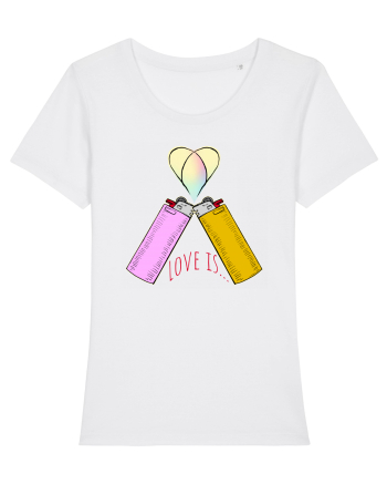 Love is... White