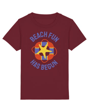 Beach Fun Has Begun Burgundy
