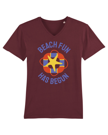 Beach Fun Has Begun Burgundy