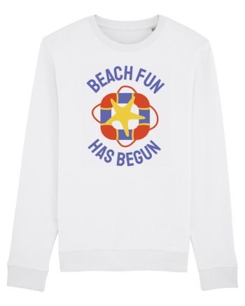 Beach Fun Has Begun White
