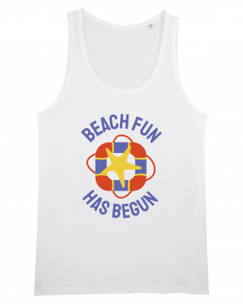 Beach Fun Has Begun White