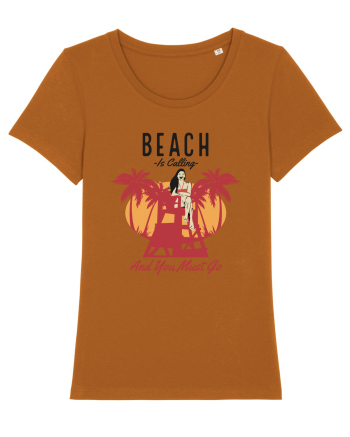 Beach is Calling and You Must Go Roasted Orange