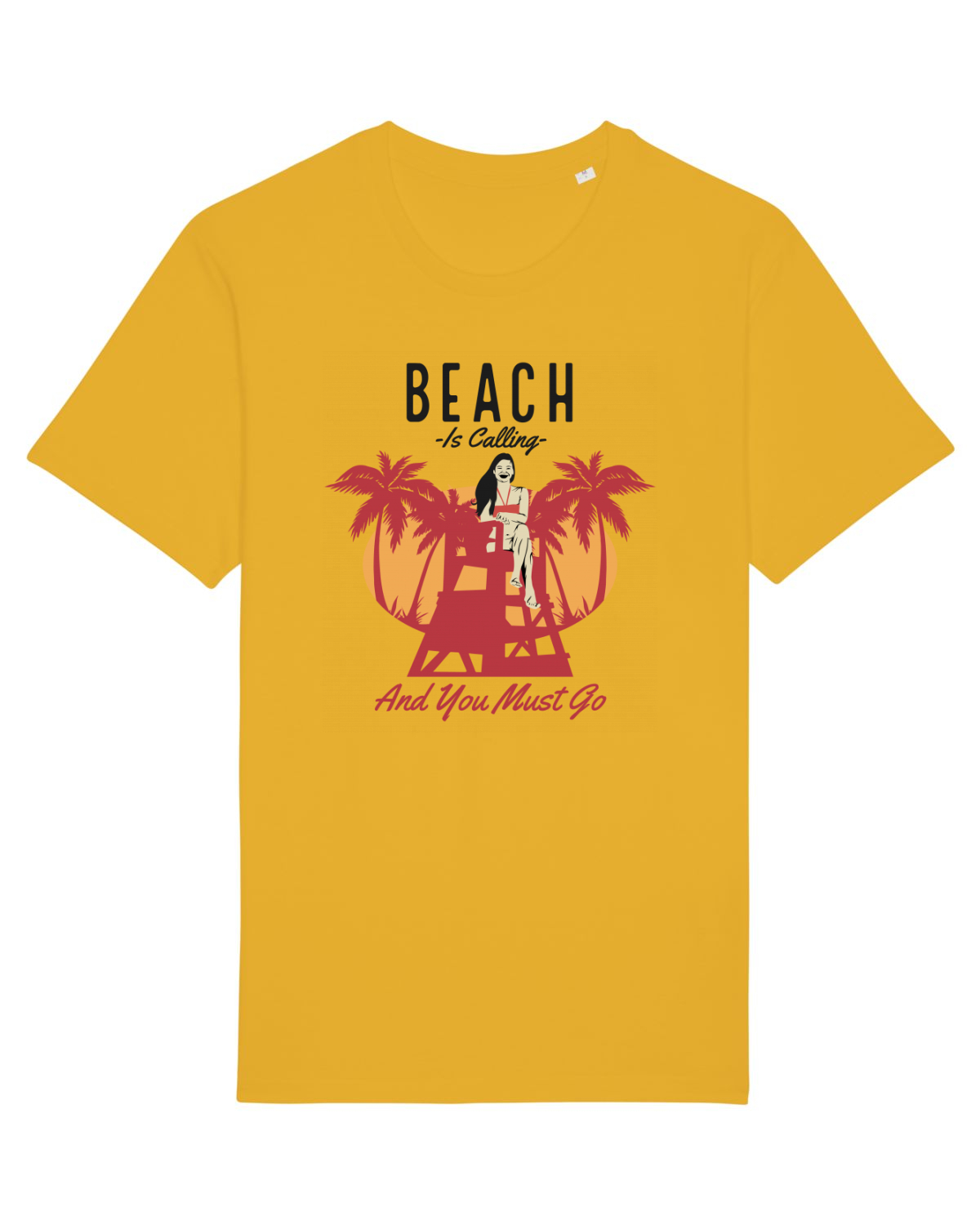 Tricou mânecă scurtă Unisex Rocker Spectra Yellow