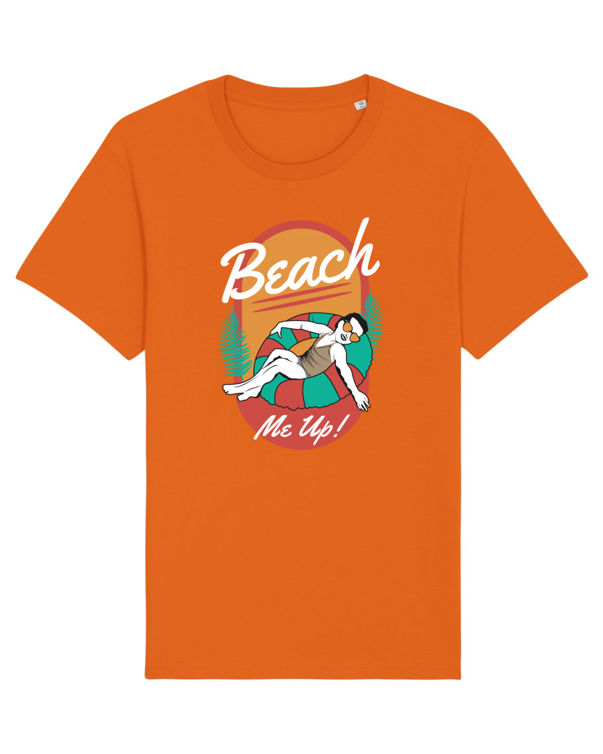 Tricou mânecă scurtă Unisex Rocker Bright Orange