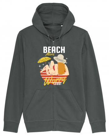 Beach More Worry Less! Anthracite