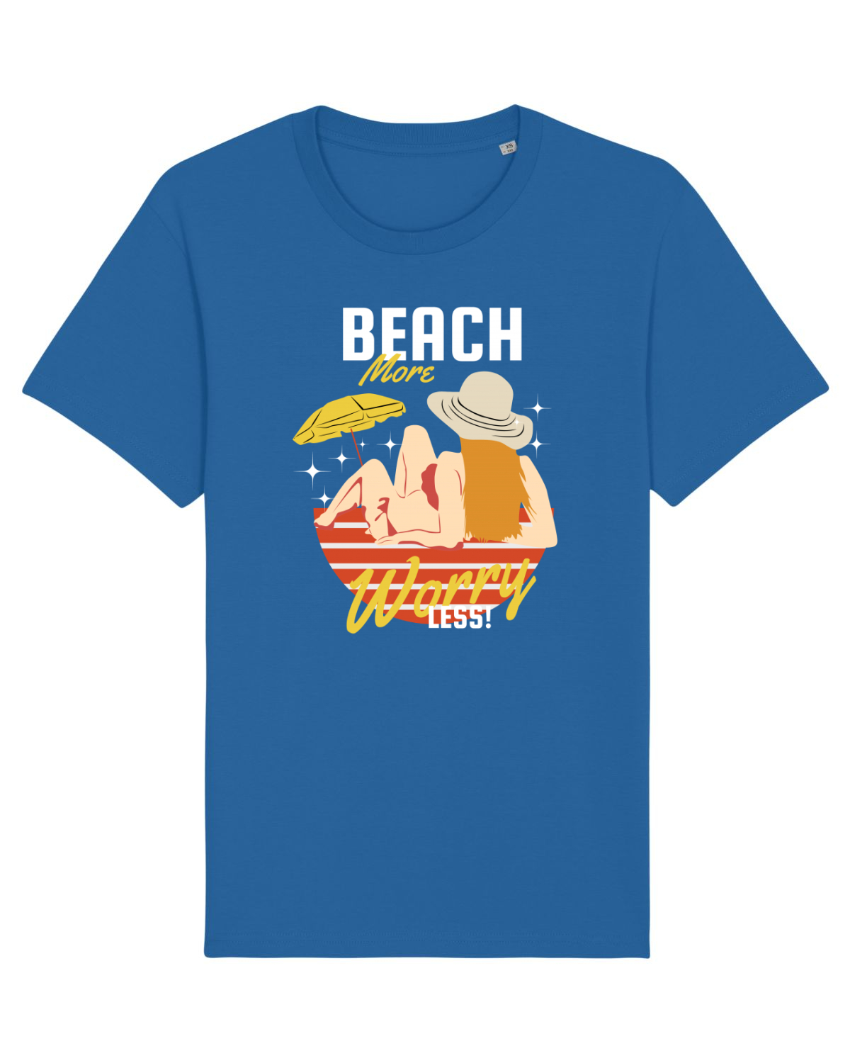 Tricou mânecă scurtă Unisex Rocker Royal Blue