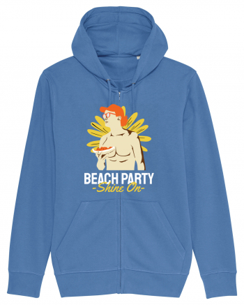 Beach Party Shine On Bright Blue