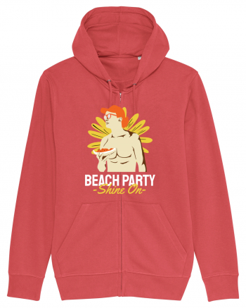 Beach Party Shine On Carmine Red