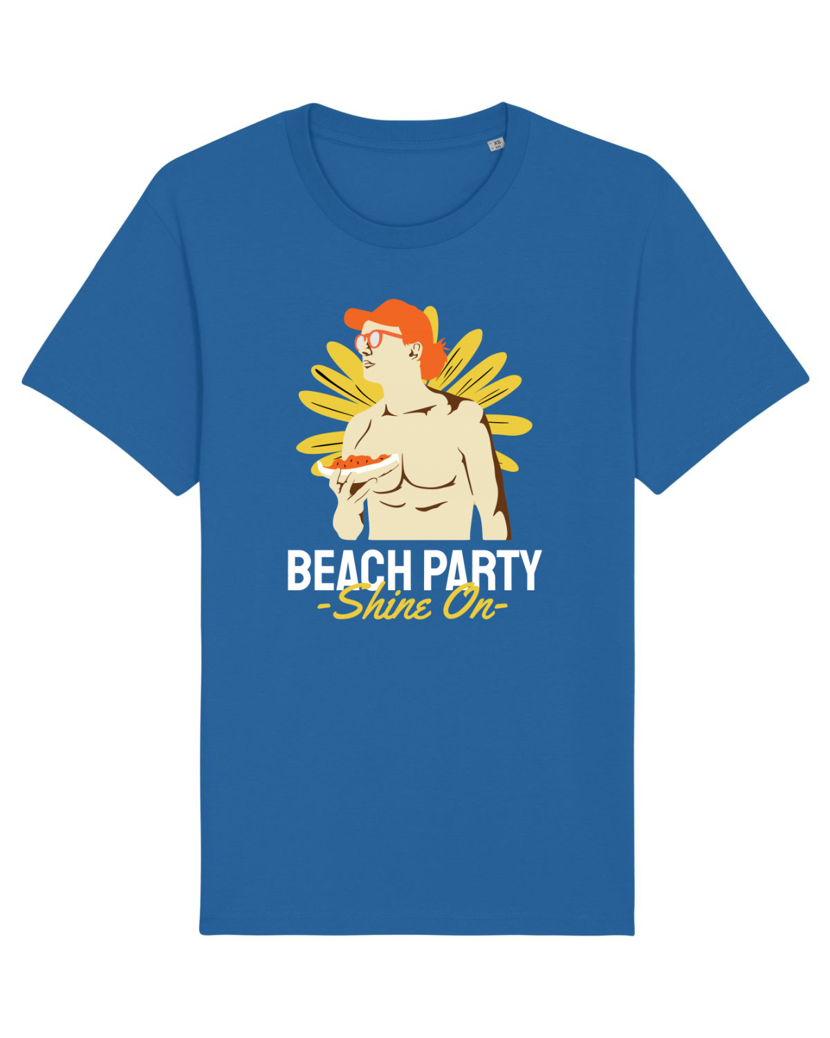 Tricou mânecă scurtă Unisex Rocker Royal Blue