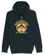 Beach Vacations are the Best! Hanorac cu fermoar Unisex Connector