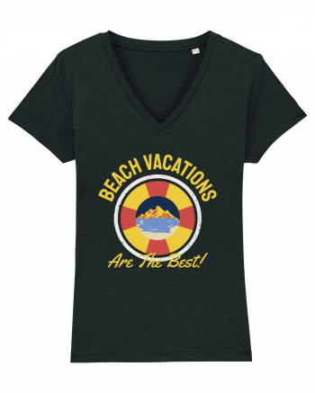 Beach Vacations are the Best! Black