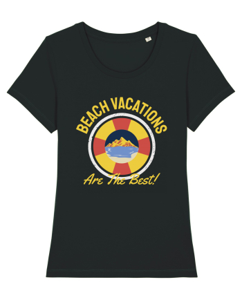 Beach Vacations are the Best! Black