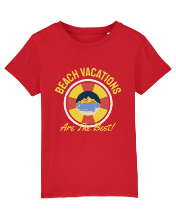 Beach Vacations are the Best! Red