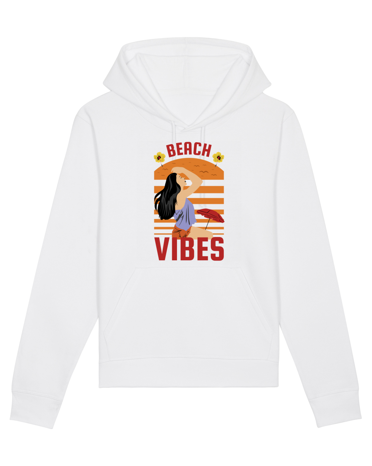 Hanorac Unisex Drummer White