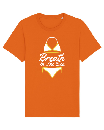 Breath in the Sea Bright Orange