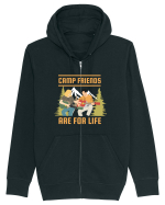 Camp Friends are For Life Hanorac cu fermoar Unisex Connector