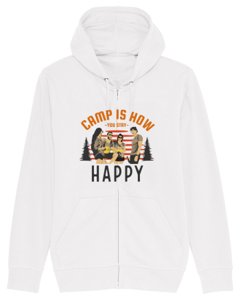 Camp is How You Stay Happy White