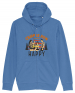 Camp is How You Stay Happy Hanorac cu fermoar Unisex Connector
