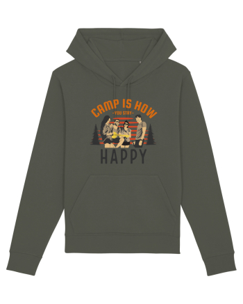 Camp is How You Stay Happy Khaki
