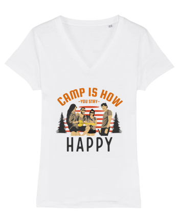 Camp is How You Stay Happy White