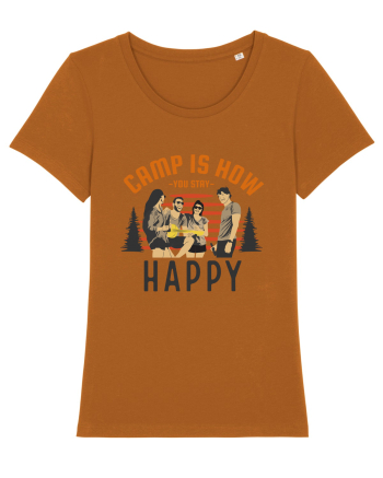 Camp is How You Stay Happy Roasted Orange