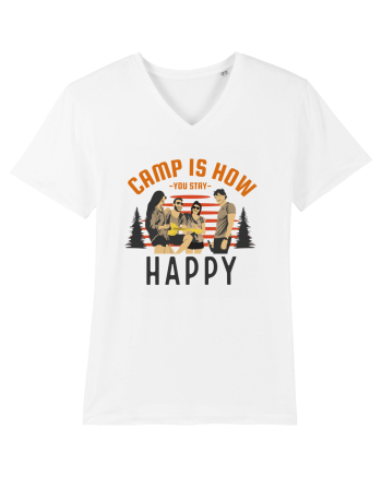 Camp is How You Stay Happy White