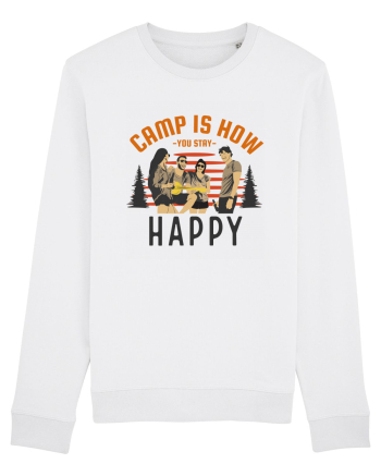 Camp is How You Stay Happy White