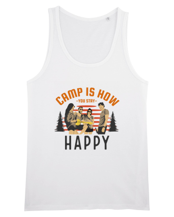 Camp is How You Stay Happy White