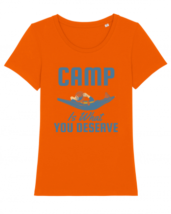 Camp is What You Deserve Bright Orange