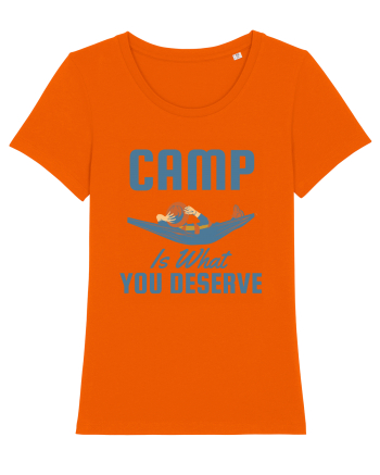 Camp is What You Deserve Bright Orange
