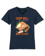 Camp Will Bring You Back to Life! Tricou mânecă scurtă guler V Bărbat Presenter