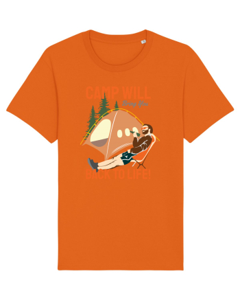 Camp Will Bring You Back to Life! Bright Orange