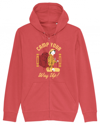 Camp Your Way Up Carmine Red