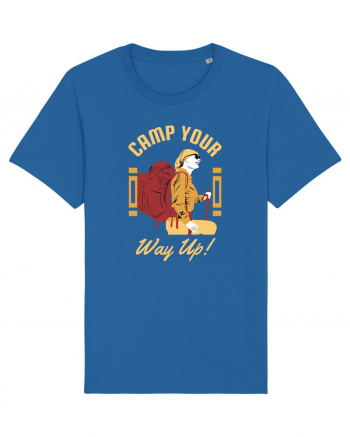 Camp Your Way Up Royal Blue