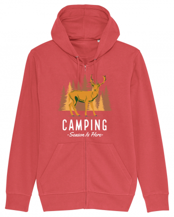 Camping Season is Here Carmine Red