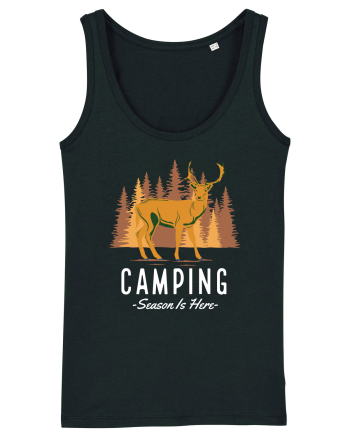 Camping Season is Here Black