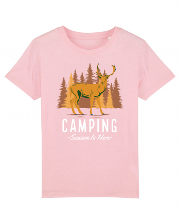 Camping Season is Here Cotton Pink